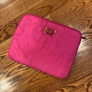 Marc Jacob zip around laptop case, hot pink